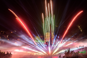 spectacol de laser si foc de artificii 2016
