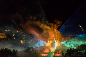 spectacol de laser si foc de artificii 2016